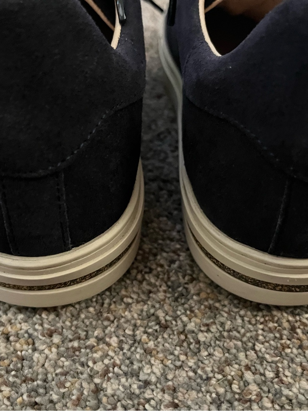 Birkenstock Black Suede Low-Top Lace-Up Sneakers - Picture 7 of 8